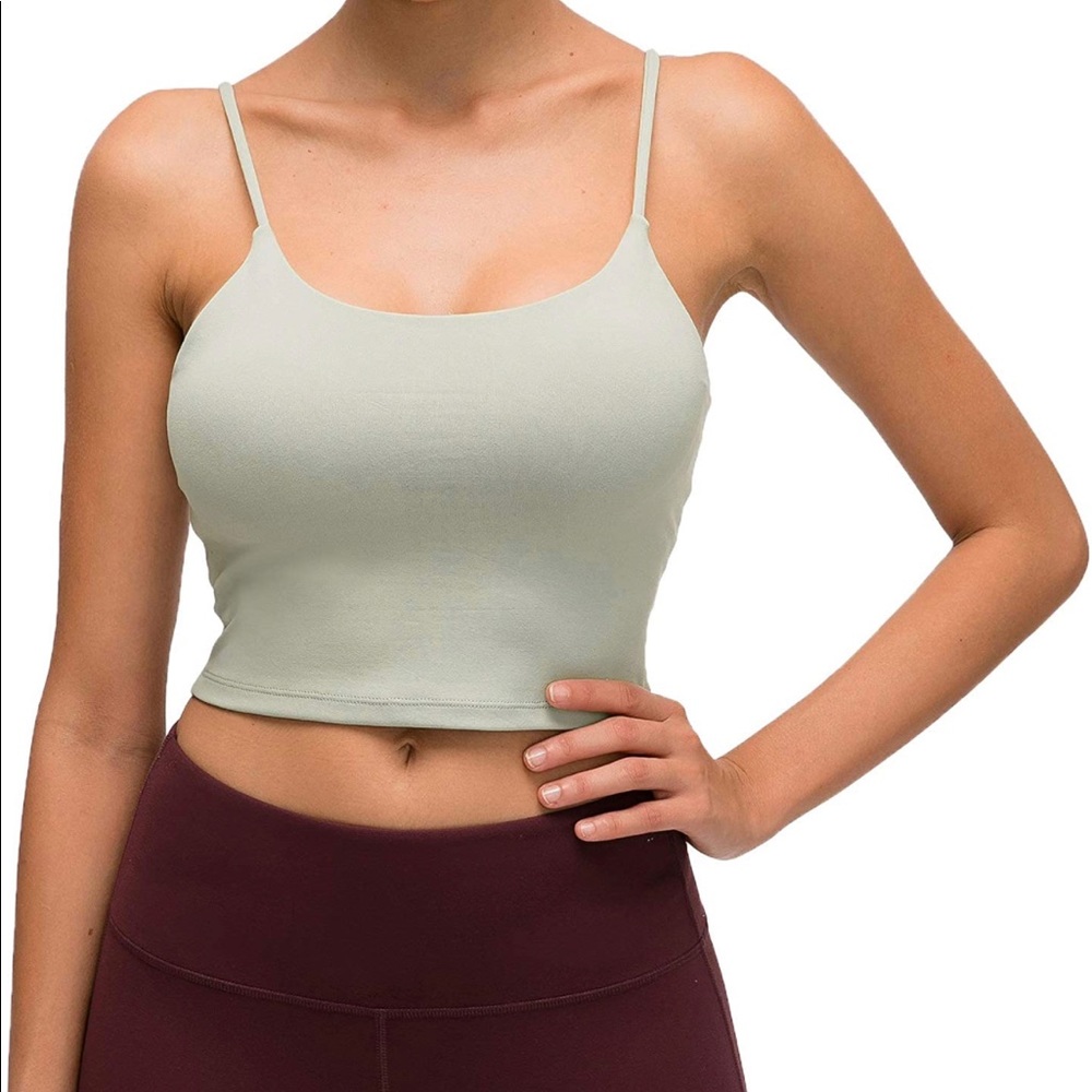 Light Green Sports Bra